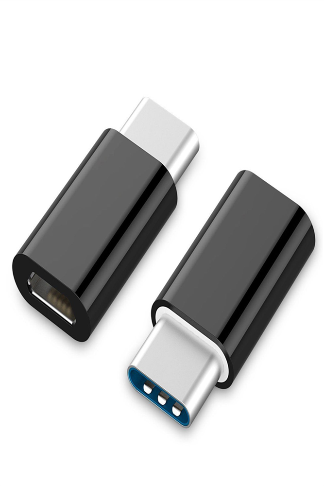 Adaptateur Micro USB vers USB Type-C, White